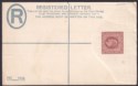 Click for more photos and details Gold Coast 1904 KEVII 3d Registered Postal Stationery Cover Unused Size G