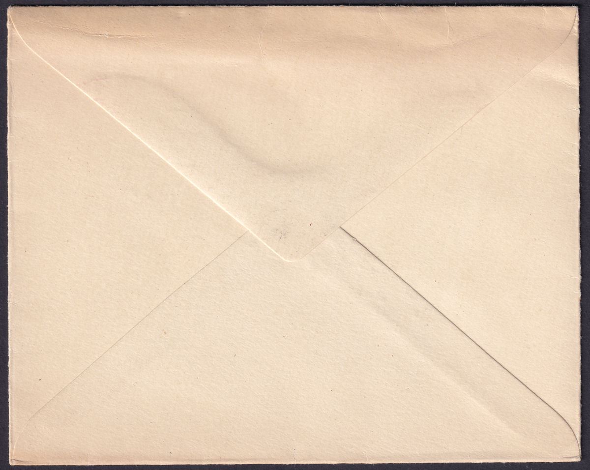 Gold Coast KGV SPECIMEN Overprint 1d Red Postal Stationery Cover Unused