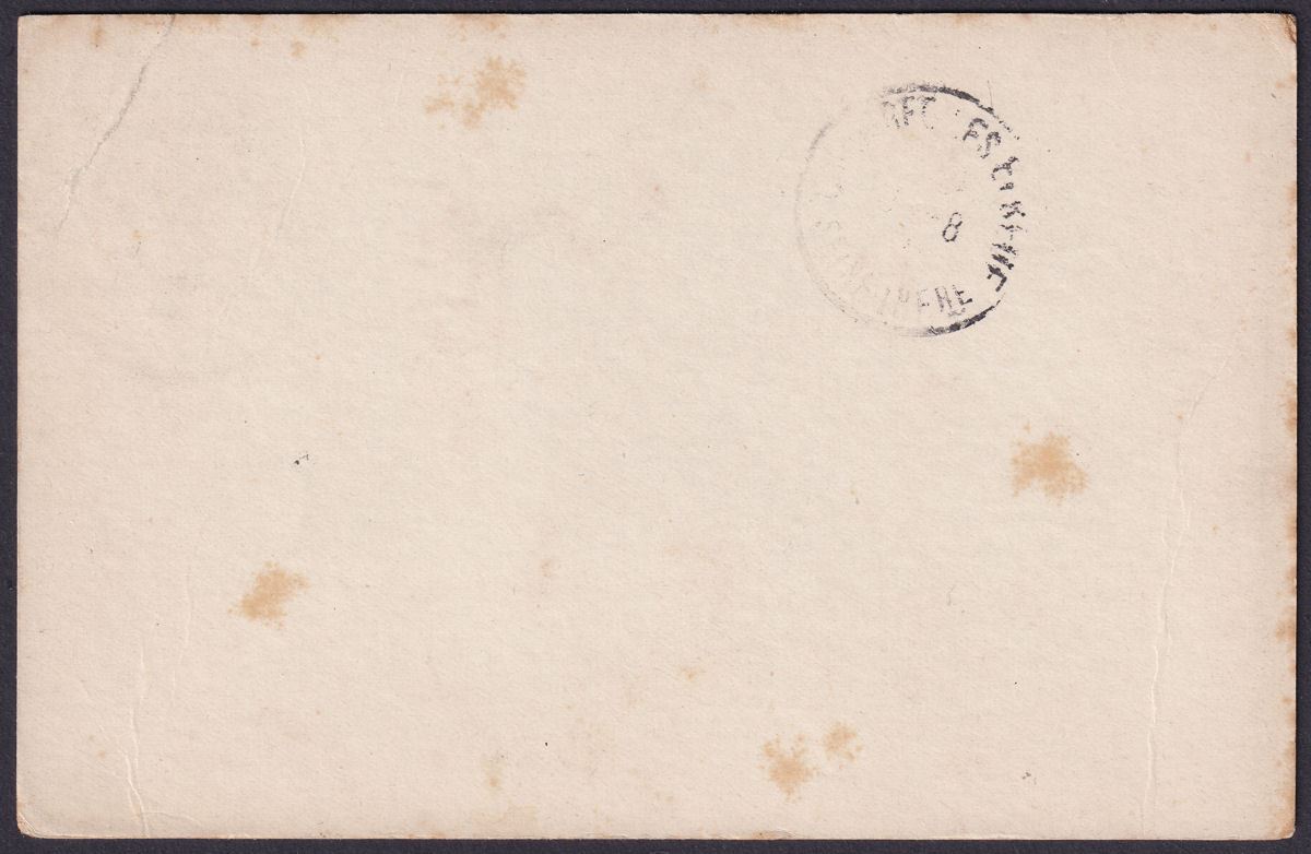 Gold Coast 1918 KGV ½d Postal Stationery Postcard Used Accra to France TAXED