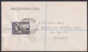 Click for more photos and details Gold Coast 1945 KGVI Christiansborg 10sh Used on Registered Local Cover to Accra