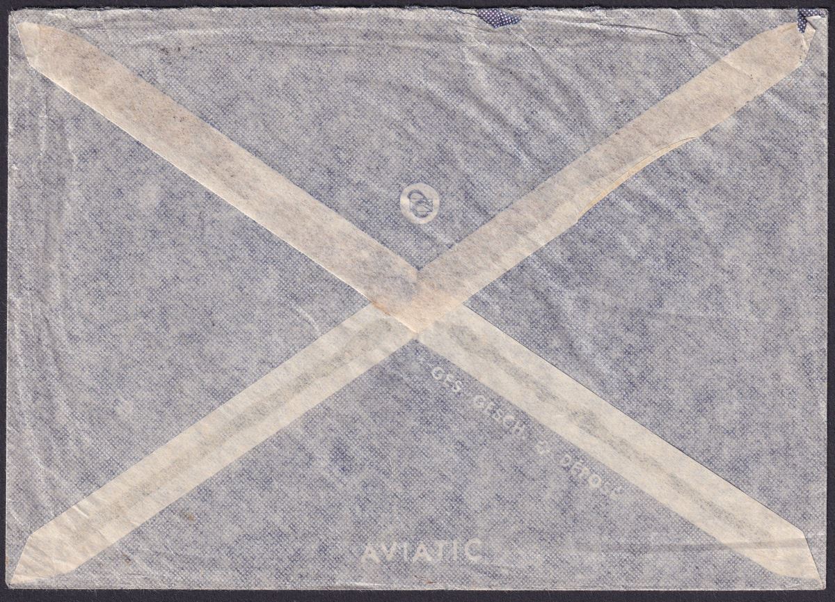 Gold Coast 1939 KGVI 6d, 2d x2 Used Airmail Cover SEKONDI to Zurich, Switzerland