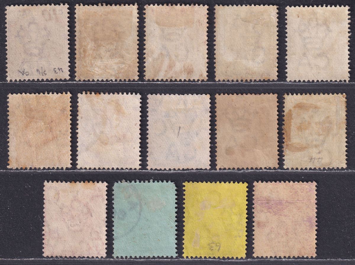 Gold Coast 1902-13 King Edward VII Selection to 2sh Used