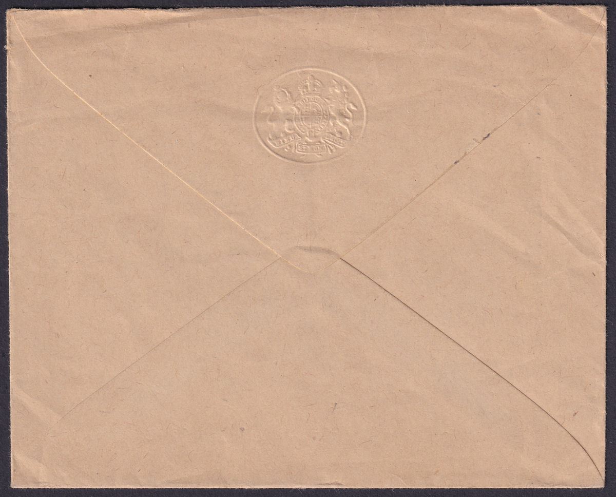 Gold Coast 1942 Unstamped Official Cover Used with FIELD POST OFFICE 45 Postmark