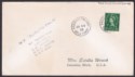 Gold Coast 1955 QEII GB 1½d MV "Burutu Palm" Cover - USA w PAQUEBOT TAKORADI Pmk