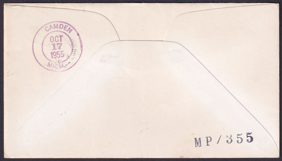 Gold Coast 1955 QEII GB 1½d MV "Burutu Palm" Cover - USA w PAQUEBOT TAKORADI Pmk