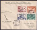 Gold Coast 1949 KGVI 75th Anniv of UPU Commemorative First Day Cover Used ACCRA