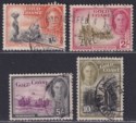 Click for more photos and details Gold Coast 1948 King George VI 1sh, 2sh, 5sh, 10sh Used SG143-146 cat £39