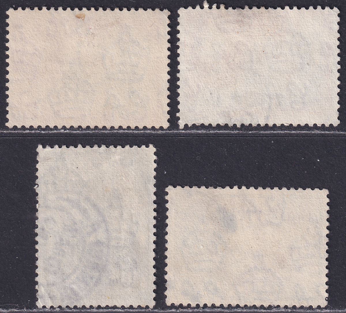 Gold Coast 1948 King George VI 1sh, 2sh, 5sh, 10sh Used SG143-146 cat £39