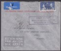 Click for more photos and details Gold Coast 1937 KGVI Coronation 3d Used on First Flight Cover ACCRA to LAGOS