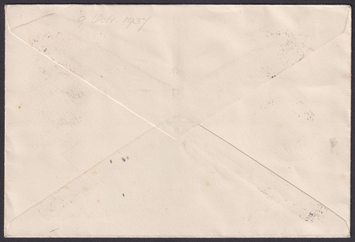 Gold Coast 1937 KGVI Coronation Set on Regd First Flight Cover ACCRA to LONDON