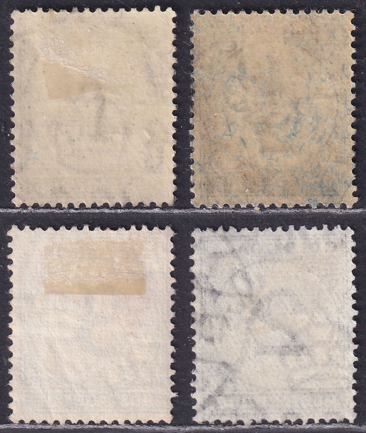 Gold Coast 1923 KGV Postage Due Set Used SG D1-D4 cat £150