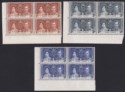 Gold Coast 1937 KGVI Coronation Block Set Mint SG117-119 cat £28