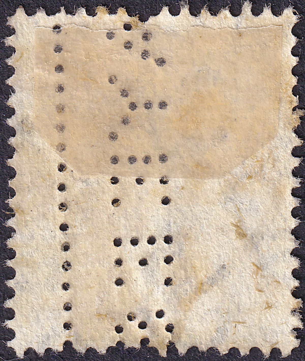 Gold Coast 1915 KEVII 2d Greyish Slate Perfin Used w SECCONDEE Crown Postmark