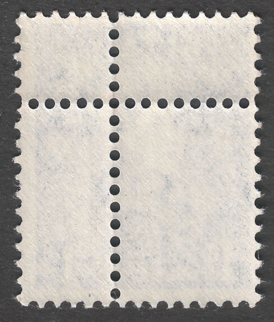 QEII Wilding 1958 1d Mint with Double Perforation Error