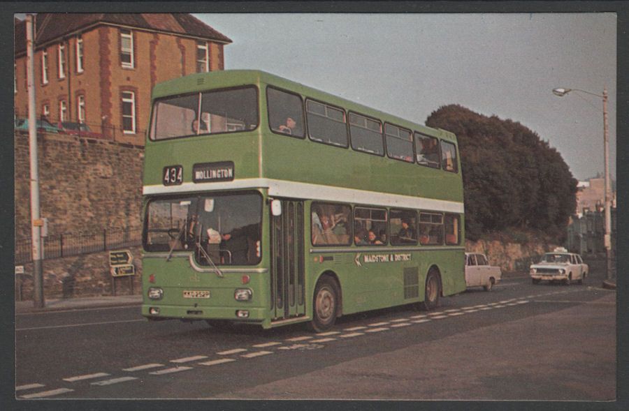Maidstone & District and East Kent Bus Postcards Unused