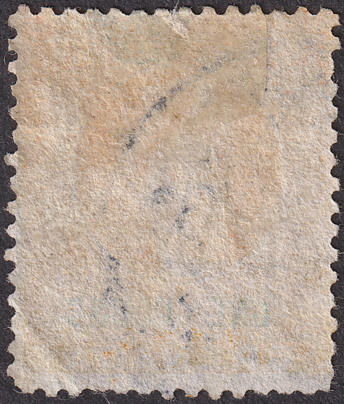 Grenada 1875 Queen Victoria Revenue £1 Orange and Green perf 14 Used BF12