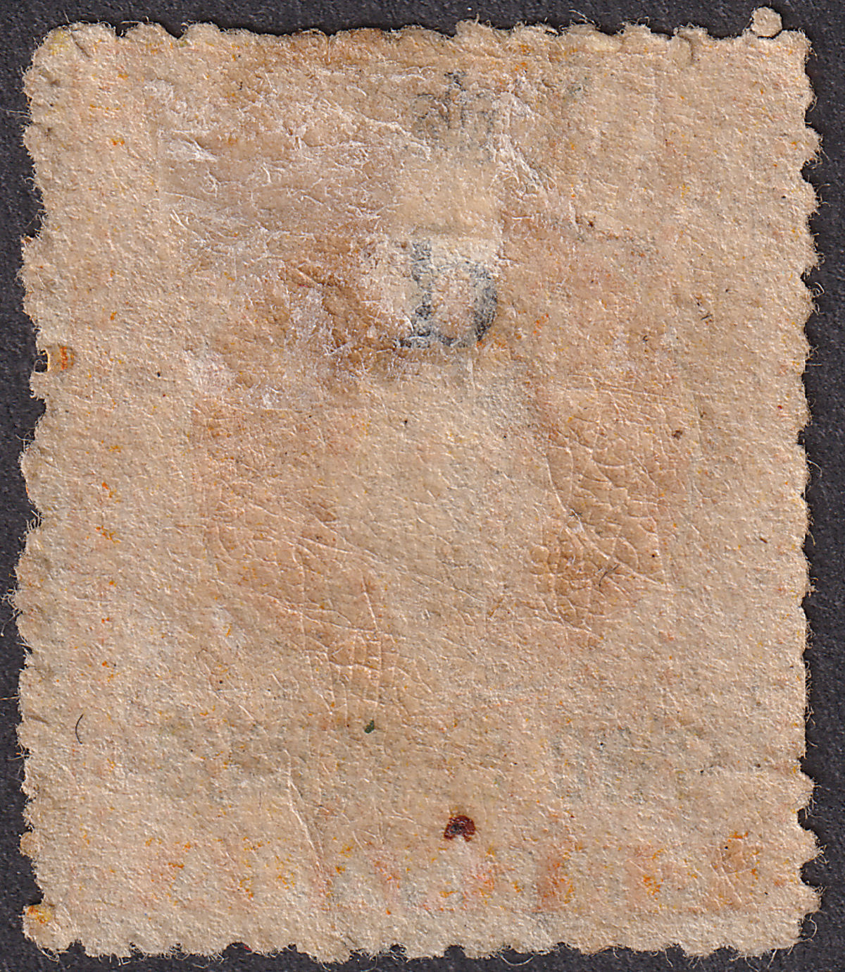 Grenada 1887 QV Revenue 1d Surcharge on 2sh Orange Mint BF24