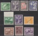 Click for more photos and details British Guiana 1938 KGVI SPECIMEN Perf Set to $1 Mint SG308s-317s