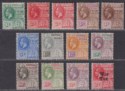 British Guiana 1913 King George V Set to 72c Mint SG259-268