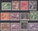 British Guiana 1934 King George V SPECIMEN Perf Part Set to $1 Mint