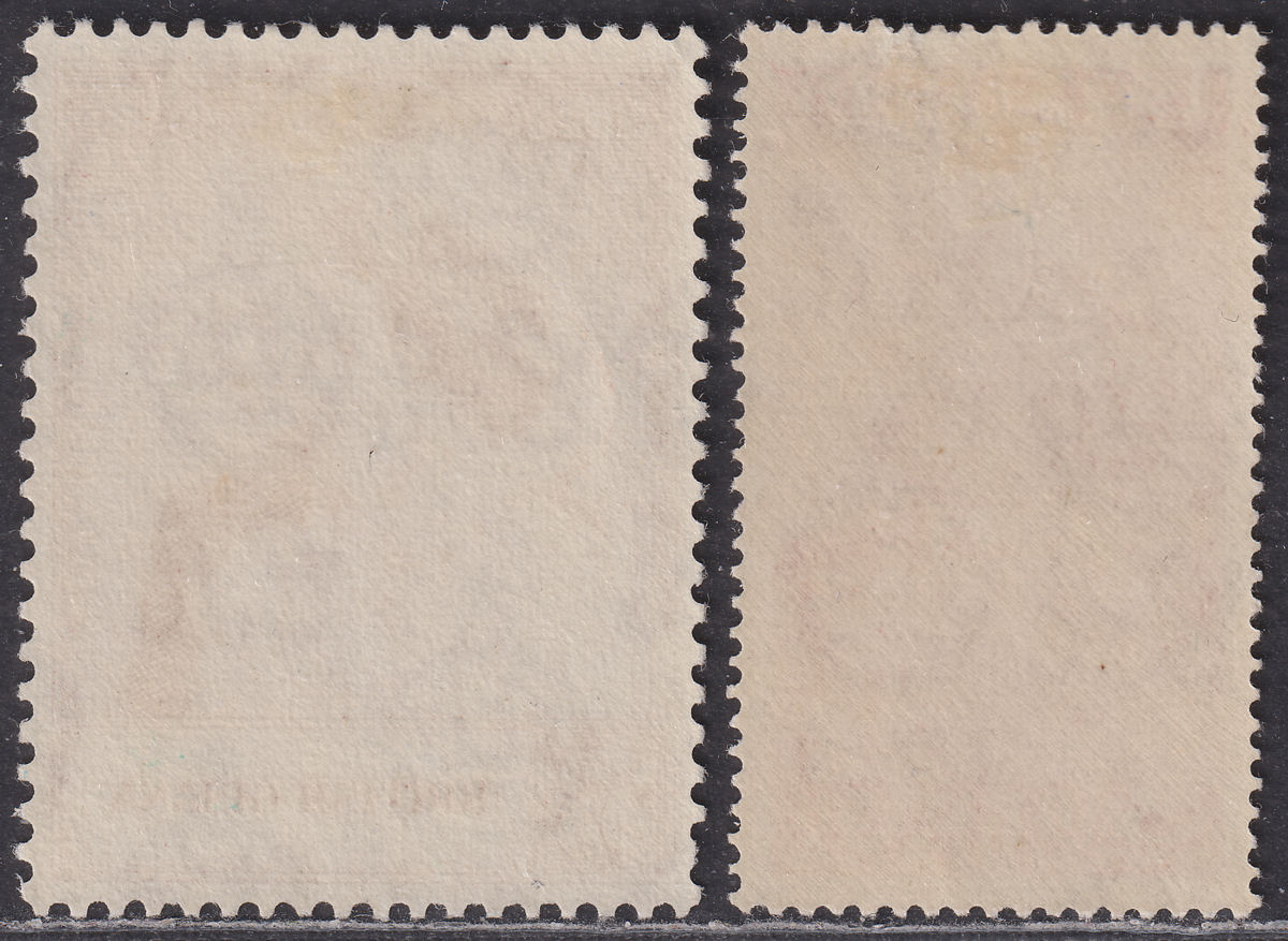 British Guiana 1948 KGVI Royal Silver Wedding 3c, $3 Mint SG322-323 cat £25 RSW