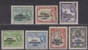Guyana 1966 Independence Overprint wmk Script CA Set Used SG378-384 cat £65