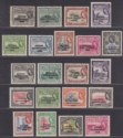 Guyana 1967 Independence Local Overprint Sets Used SG420-440 cat £40