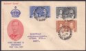 Click for more photos and details British Guiana 1937 KGVI Coronation Commemorative Illustrated Cover Used