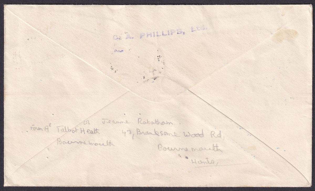 British Guiana 1937 KGVI Coronation Flags Commemorative Reg First Day Cover