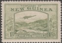 New Guinea 1939 KGVI Airmail 1sh Pale Blue-Green Mint SG221