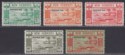 New Hebrides 1938 KGVI Postage Due Set Mint SG D6-D10 cat £190