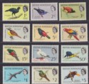 Click for more photos and details British Honduras 1962 QEII Birds Set Mint SG202-213 cat £95