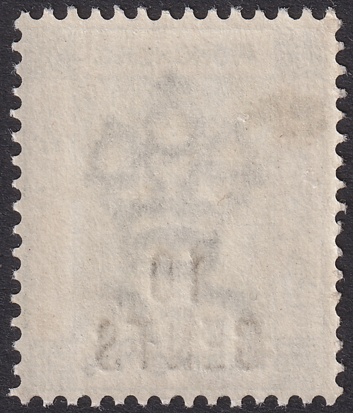 Hong Kong 1898 QV 10c on 30c Grey-Green w Chinese Characters Mint SG55 cat £80