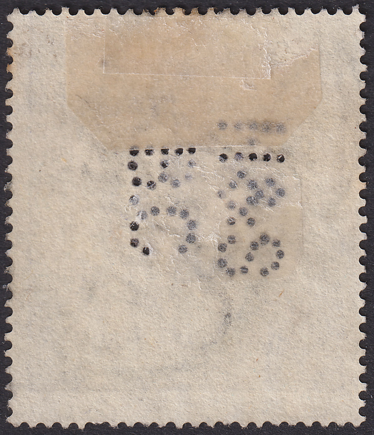 Hong Kong 1874 QV Stamp Duty $3 Dull Violet perf 15½x15 Used SG F2 cat £65
