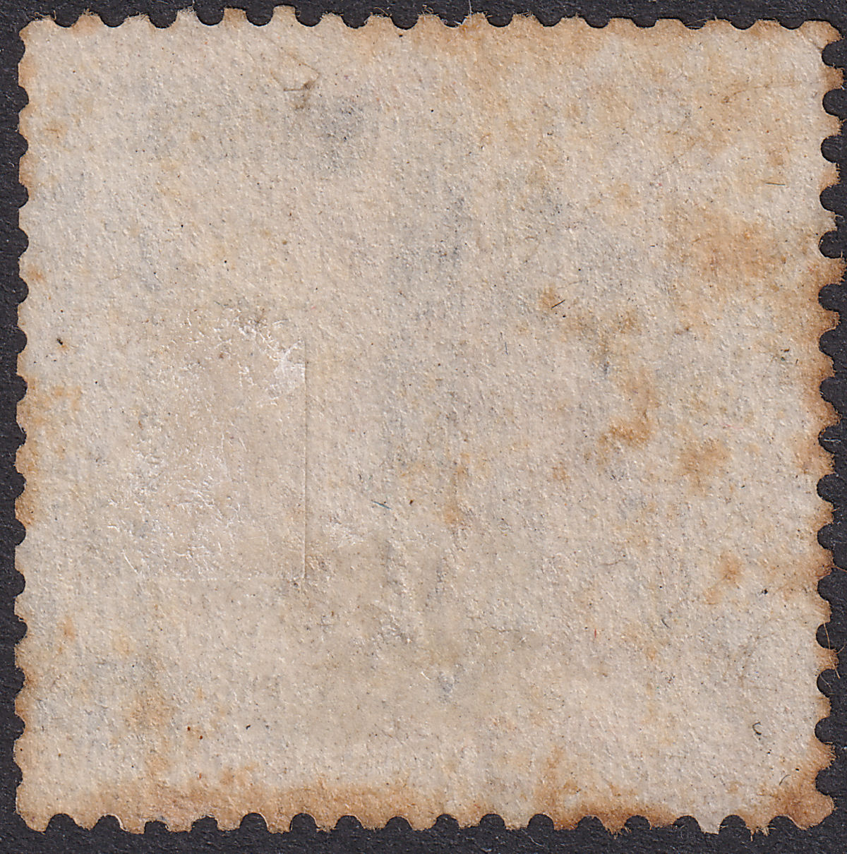 Hong Kong 1865 QV 8c Orange Used with Black Yokohama Y1 postmark SG Z35 Japan
