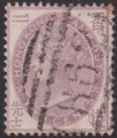 Hong Kong 1890 QV Postal Fiscal Stamp Duty 2c Purple Used SG F8 cat £50 B62 pmk