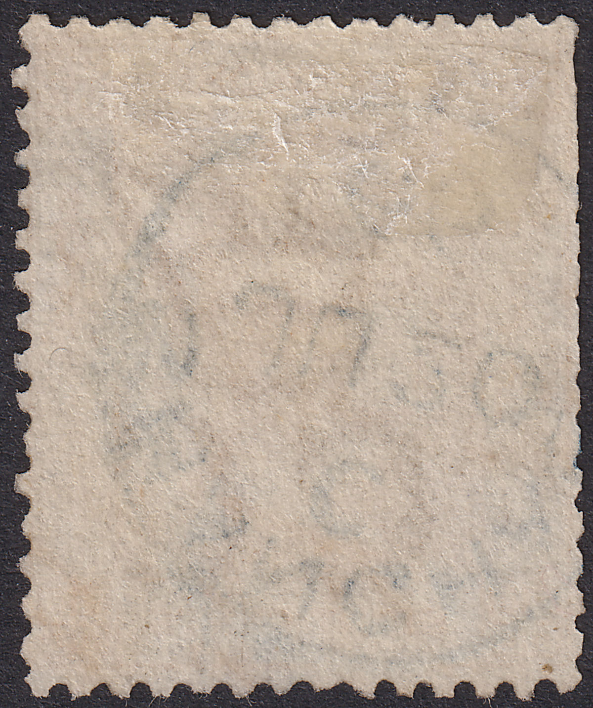 Hong Kong 1866 QV 8c Orange Used SG Z775 with Blue SHANGHAE Postmark