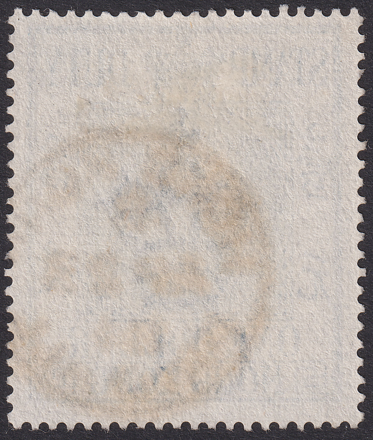 Hong Kong 1884 QV Revenue Stamp Duty $1 Blue Used PAID ALL Barefoot BF5