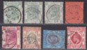 Click for more photos and details Hong Kong QV-KEVII Selection Used with HANKOW Postmarks
