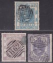 Click for more photos and details Hong Kong 1874 Stamp Duty QV $3 Dull Violet Used SG F2 + Revenue B62 values x2