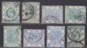 Click for more photos and details Hong Kong QV-KEVII Selection Used with SWATOW Postmarks