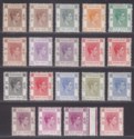 Click for more photos and details Hong Kong 1938-52 King George VI Part Set to 80c Mint
