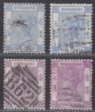 Click for more photos and details Hong Kong 1880 QV wmk Crown CC 5c, 10c Shades Used SG29-30