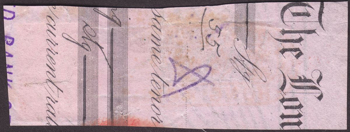Hong Kong Stamp Duty Revenue 5c Used on Piece with Hop Yick Wing Co Cancel