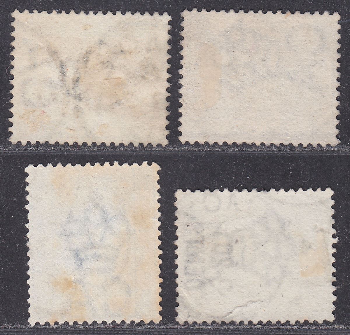 Hong Kong QV Selection Used with AMOY Postmarks