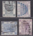 Click for more photos and details Hong Kong QV Selection Used with A1 or F1 Postmarks PO China