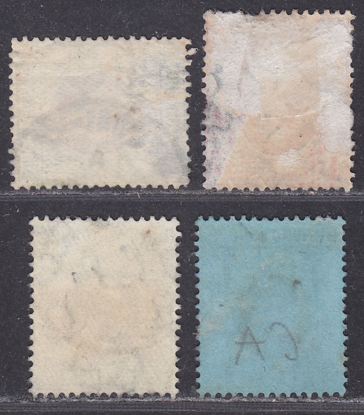 Hong Kong KEVII-KGV Selection Used LIU KUNG TAU / WEI HAI WEI Postmarks China