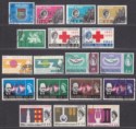 Click for more photos and details Hong Kong 1961-66 QEII Selection Used inc Red Cross, ITU, Churchill, UNESCO