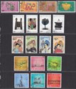 Click for more photos and details Hong Kong 1989 QEII Snake / Modern Art / People / Buildings Sets Used