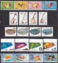 Click for more photos and details Hong Kong 1993 QEII Selection UM Mint inc Year of Cock, Instruments, Goldfish